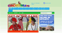 Desktop Screenshot of gamedaycolors.com
